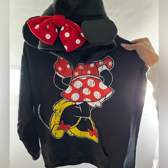 Disney Parks Minnie Mouse Hoodie - Picture 2 of 2